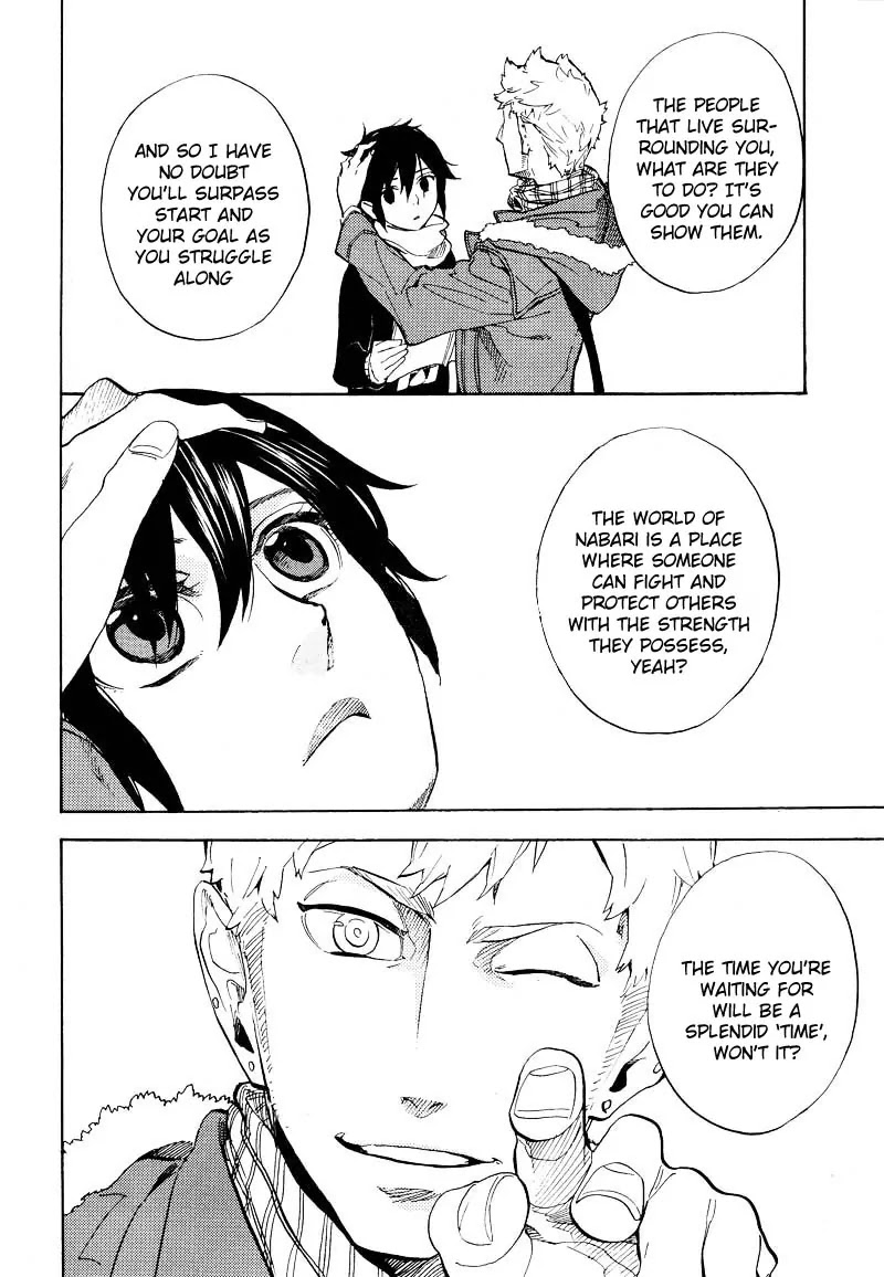 Nabari no Ou Chapter 59 page 36 - Chapter 59: The Place Where Memories Return 1