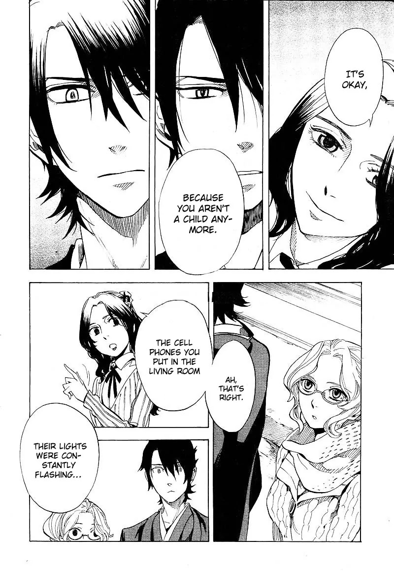 Nabari no Ou Chapter 60 page 34 - Chapter 60: The Place Where Memories Return 2