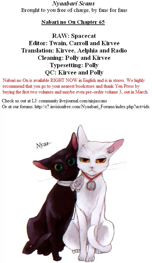 Nabari no Ou Chapter 65 page 44 - Chapter 65: The Place Where Memories Return 7