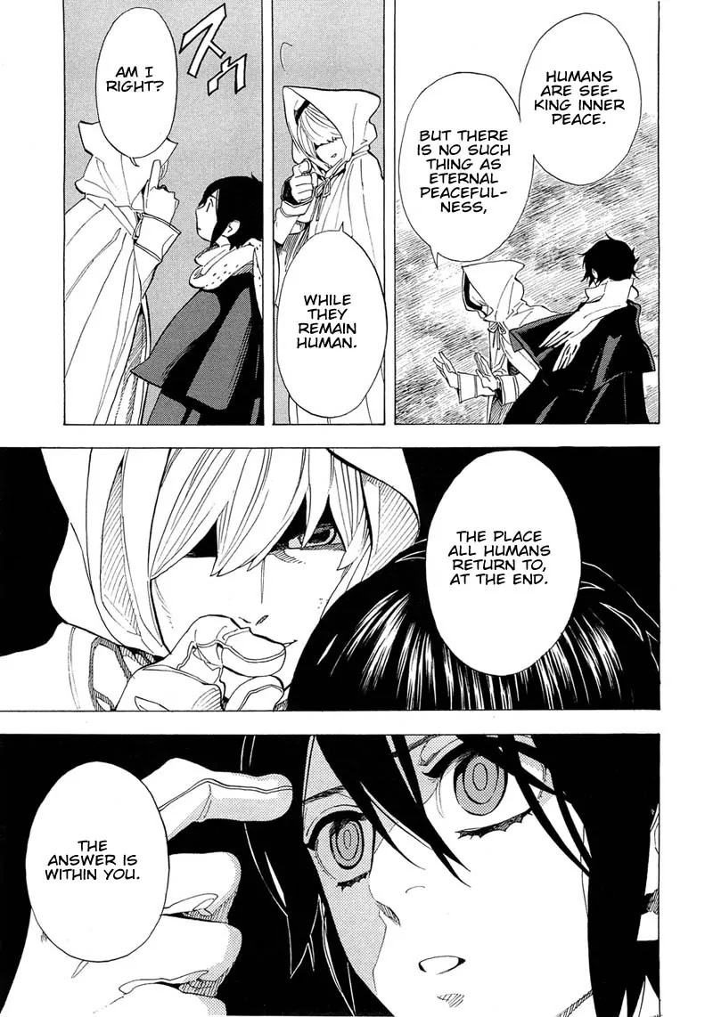 Nabari no Ou Chapter 67 page 27 - Chapter 67: To the Place that Memories Return - Hattori and Ichiki