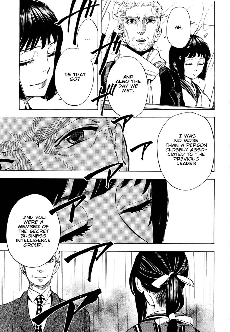 Nabari no Ou Chapter 67 page 3 - Chapter 67: To the Place that Memories Return - Hattori and Ichiki