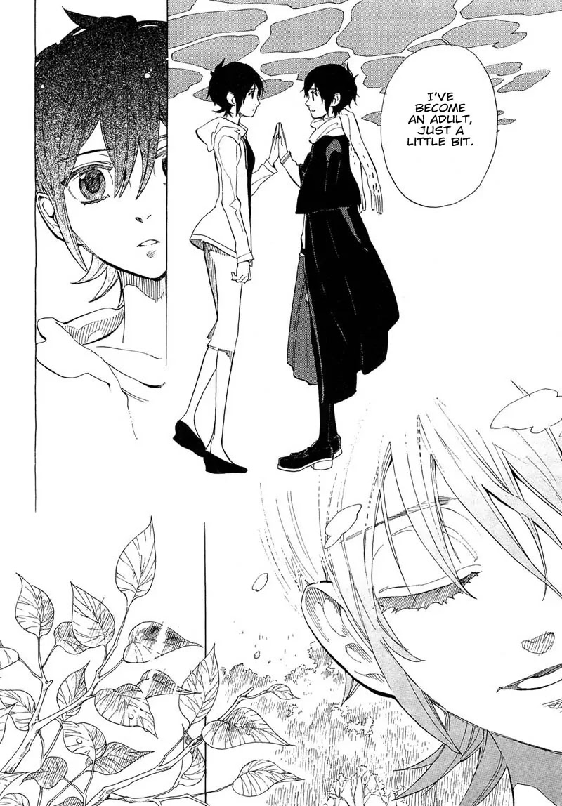 Nabari no Ou Chapter 68 page 14 - Chapter 68: To the Place that Memories Return - Miharu and Asahi