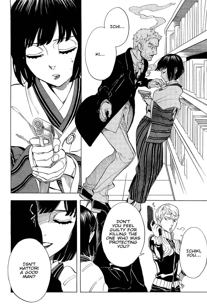 Nabari no Ou Chapter 68 page 26 - Chapter 68: To the Place that Memories Return - Miharu and Asahi