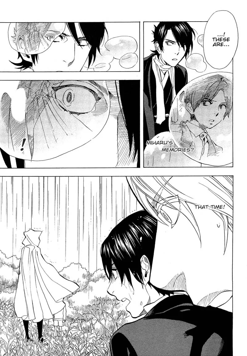 Nabari no Ou Chapter 68 page 29 - Chapter 68: To the Place that Memories Return - Miharu and Asahi