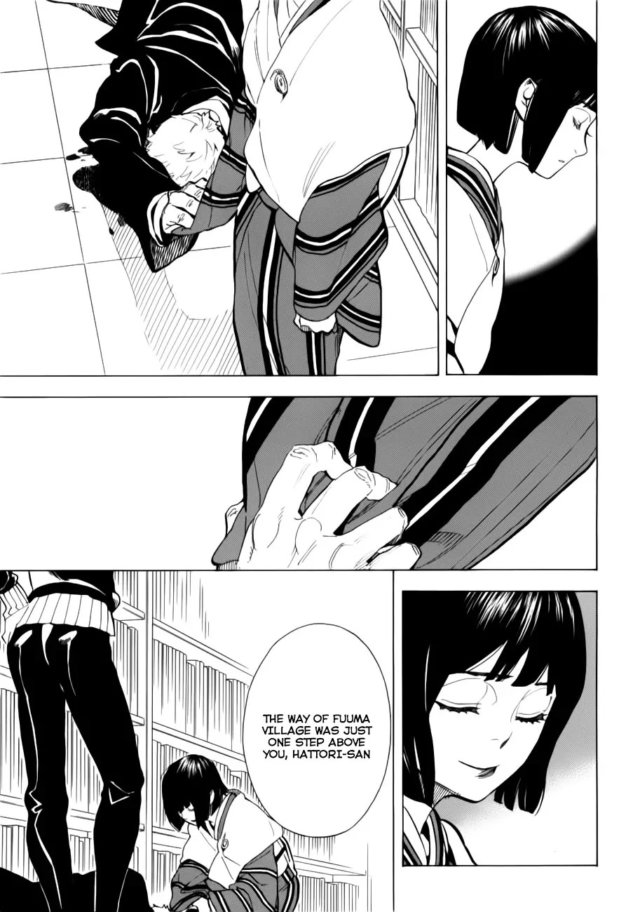 Nabari no Ou Chapter 69 page 36 - Chapter 69: The Place Where Memories Return - Fuuma Kotarou