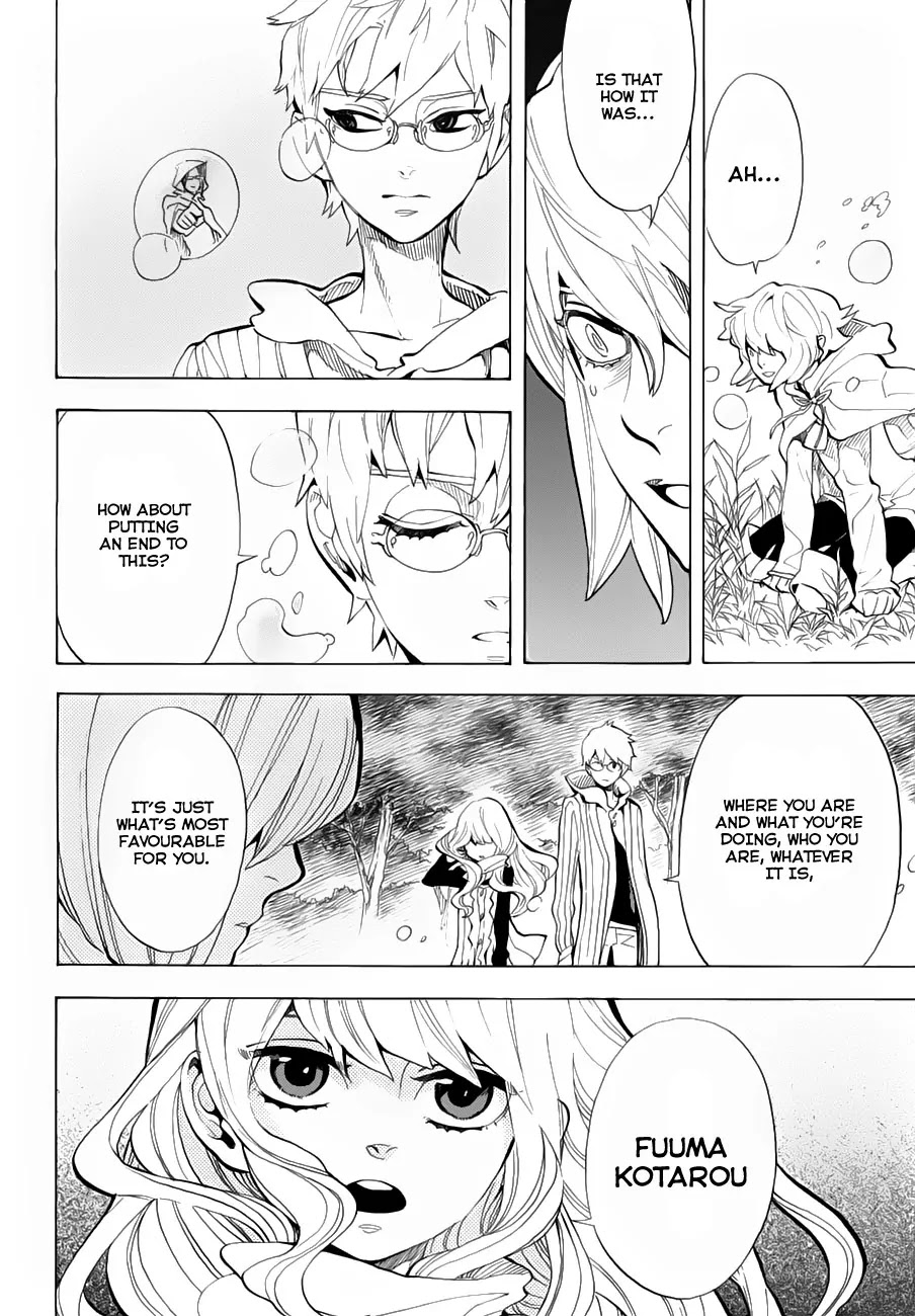 Nabari no Ou Chapter 69 page 9 - Chapter 69: The Place Where Memories Return - Fuuma Kotarou
