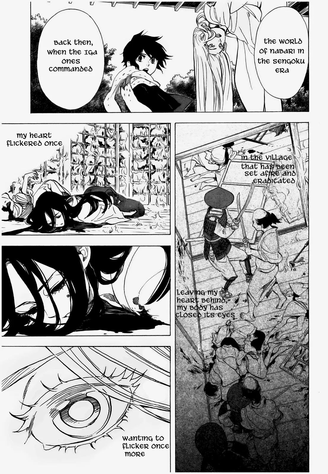 Nabari no Ou Chapter 71 page 24 - Chapter 71: To You, Farewell