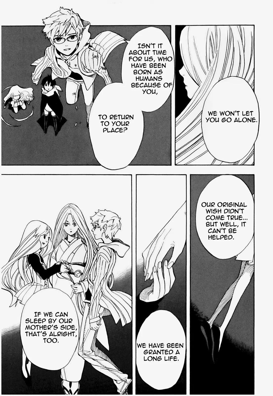 Nabari no Ou Chapter 72 page 14 - Chapter 72: To You, Welcome Home [END]
