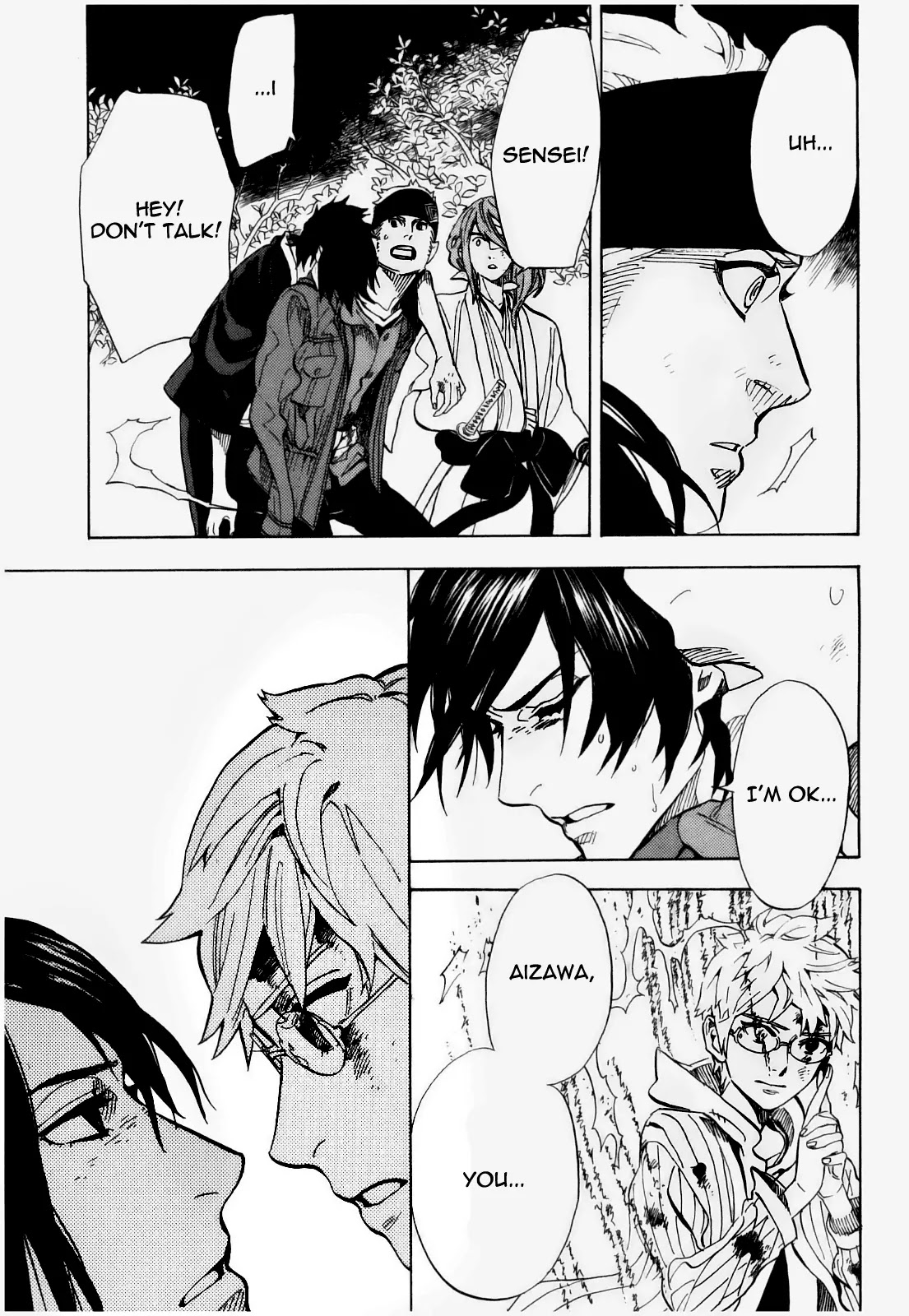 Nabari no Ou Chapter 72 page 8 - Chapter 72: To You, Welcome Home [END]