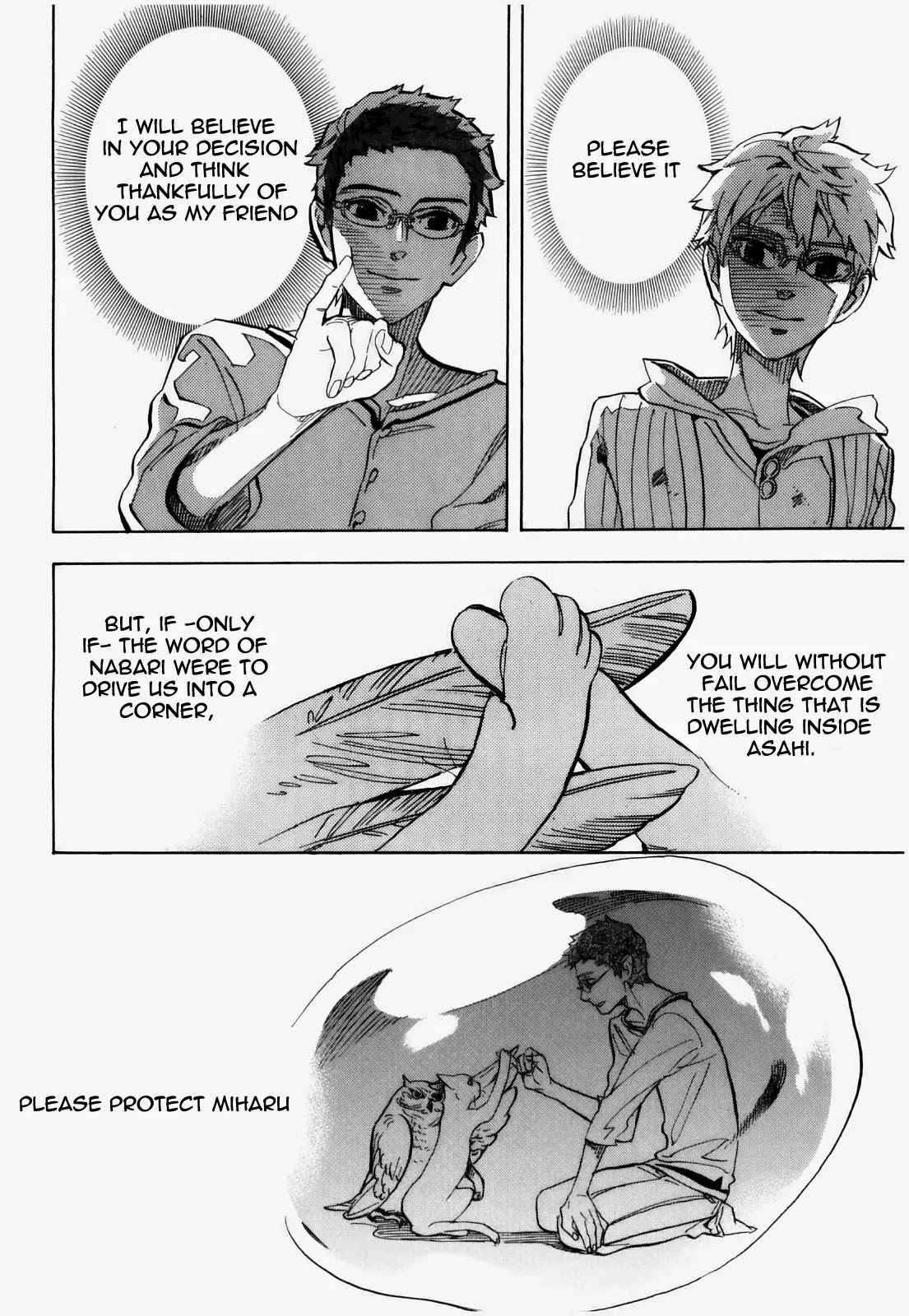 Nabari no Ou Chapter 72 page 9 - Chapter 72: To You, Welcome Home [END]