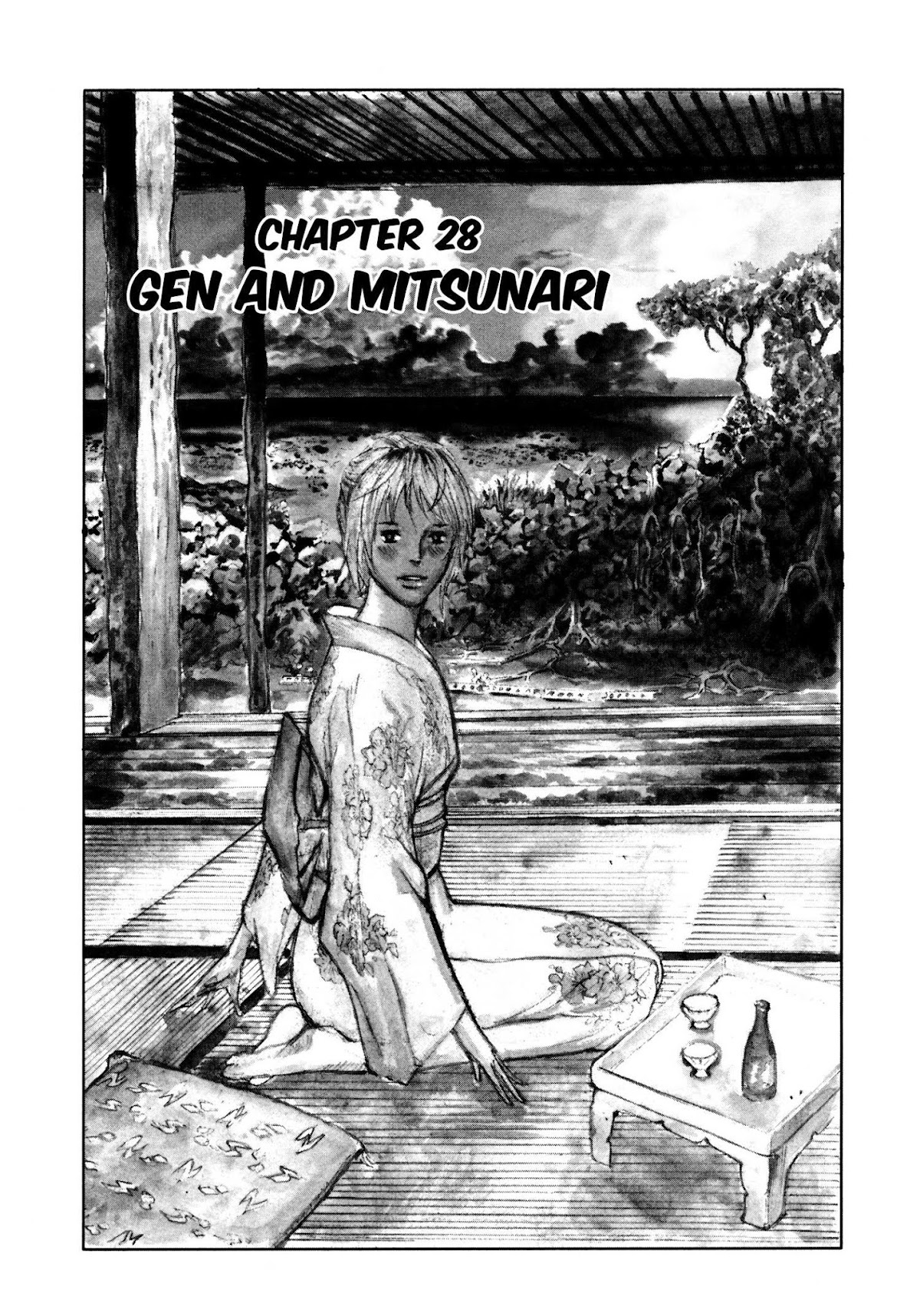 nacuN Chapter 28 page 5 - Chapter 28: Gen and Mitsunari