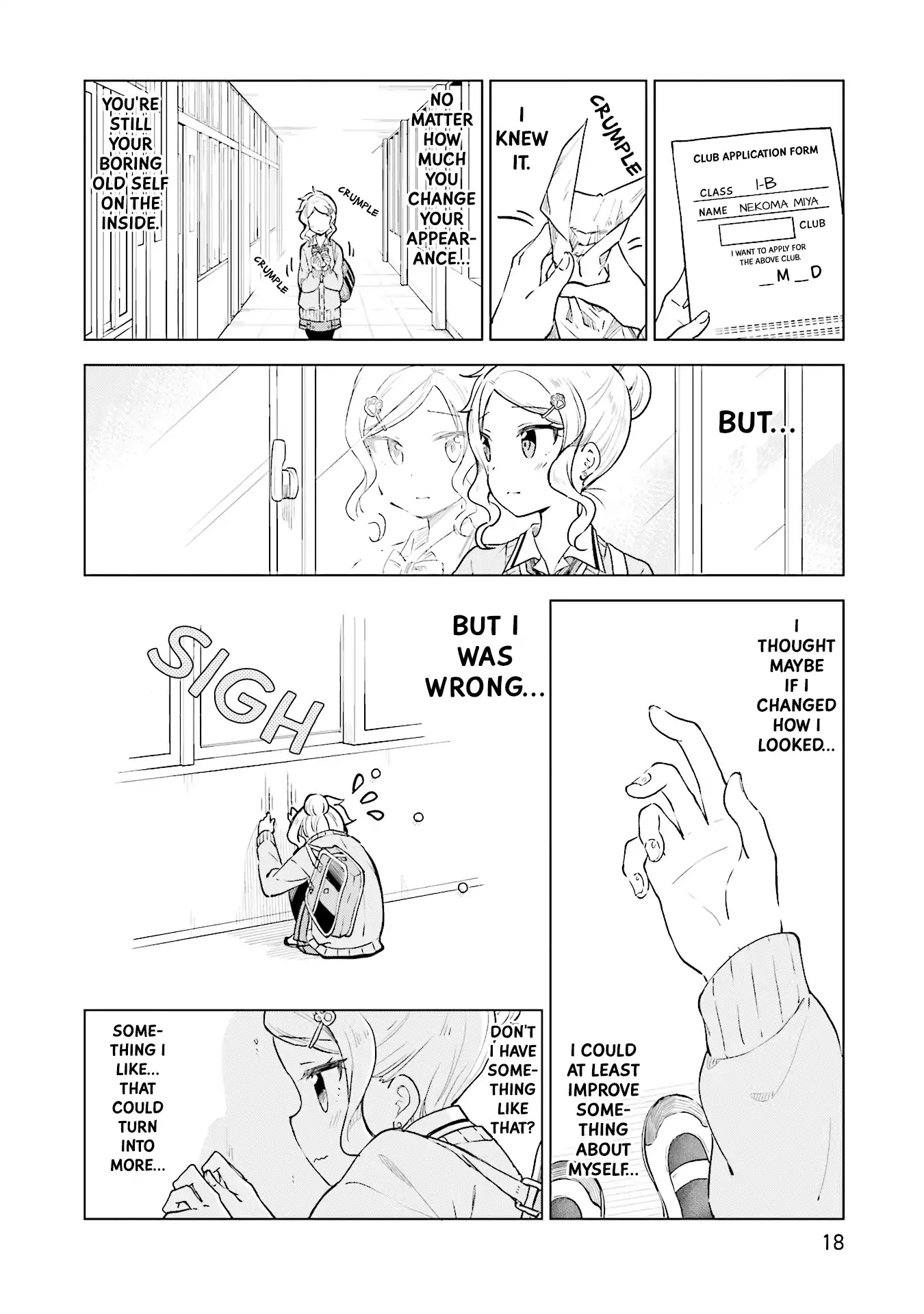 Nadeshiko Doremisora Chapter 1 page 19 - Chapter 1: Something I Was Searching For
