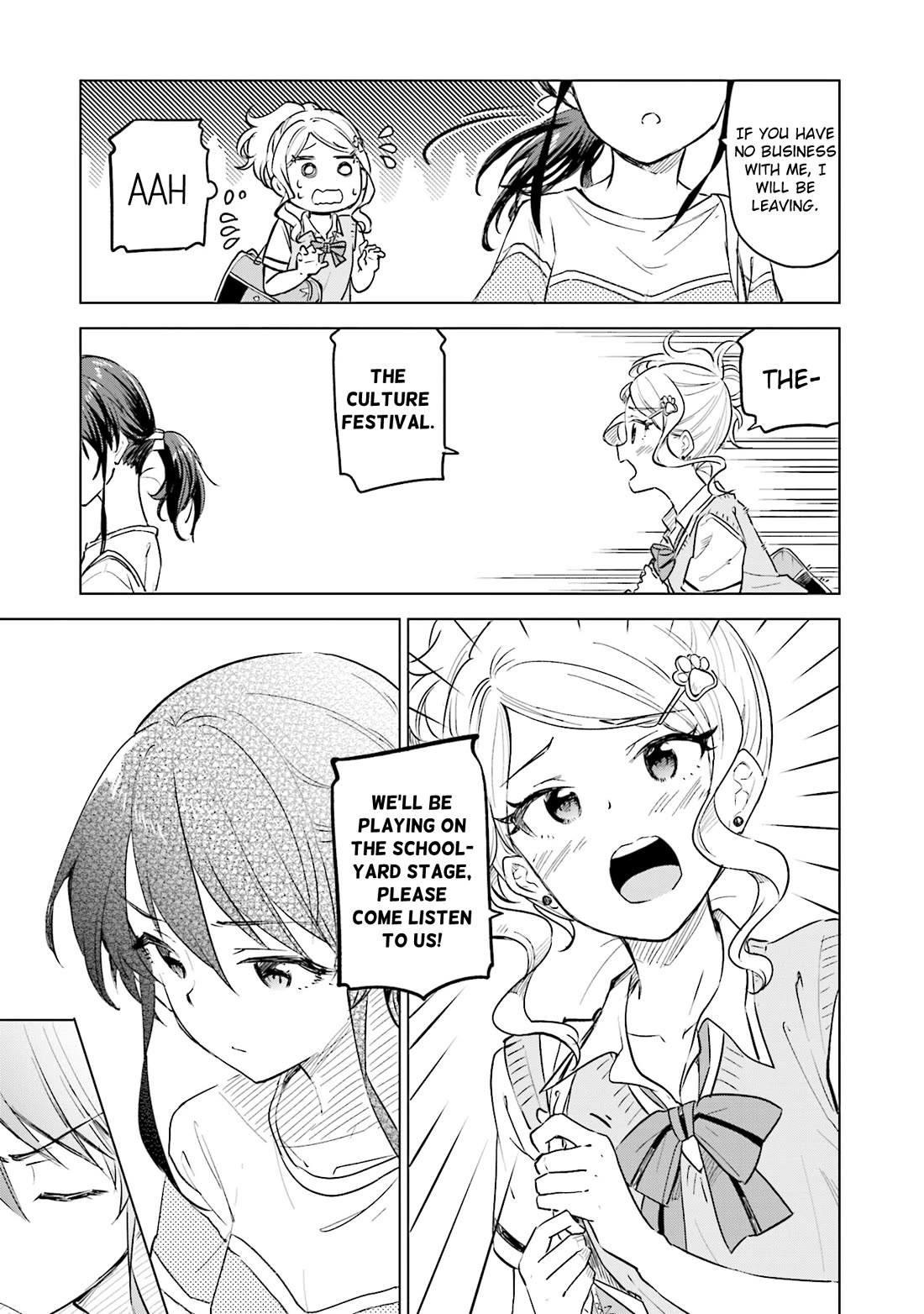 Nadeshiko Doremisora Chapter 26 page 15 - Chapter 26: Cannot Reach
