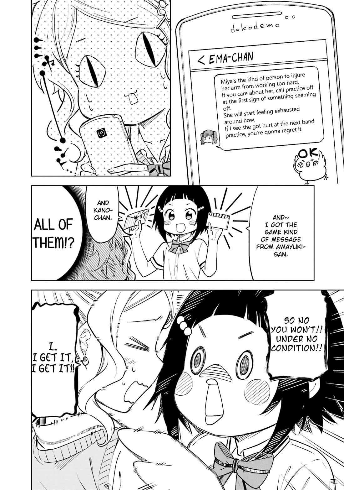 Nadeshiko Doremisora Chapter 26 page 6 - Chapter 26: Cannot Reach