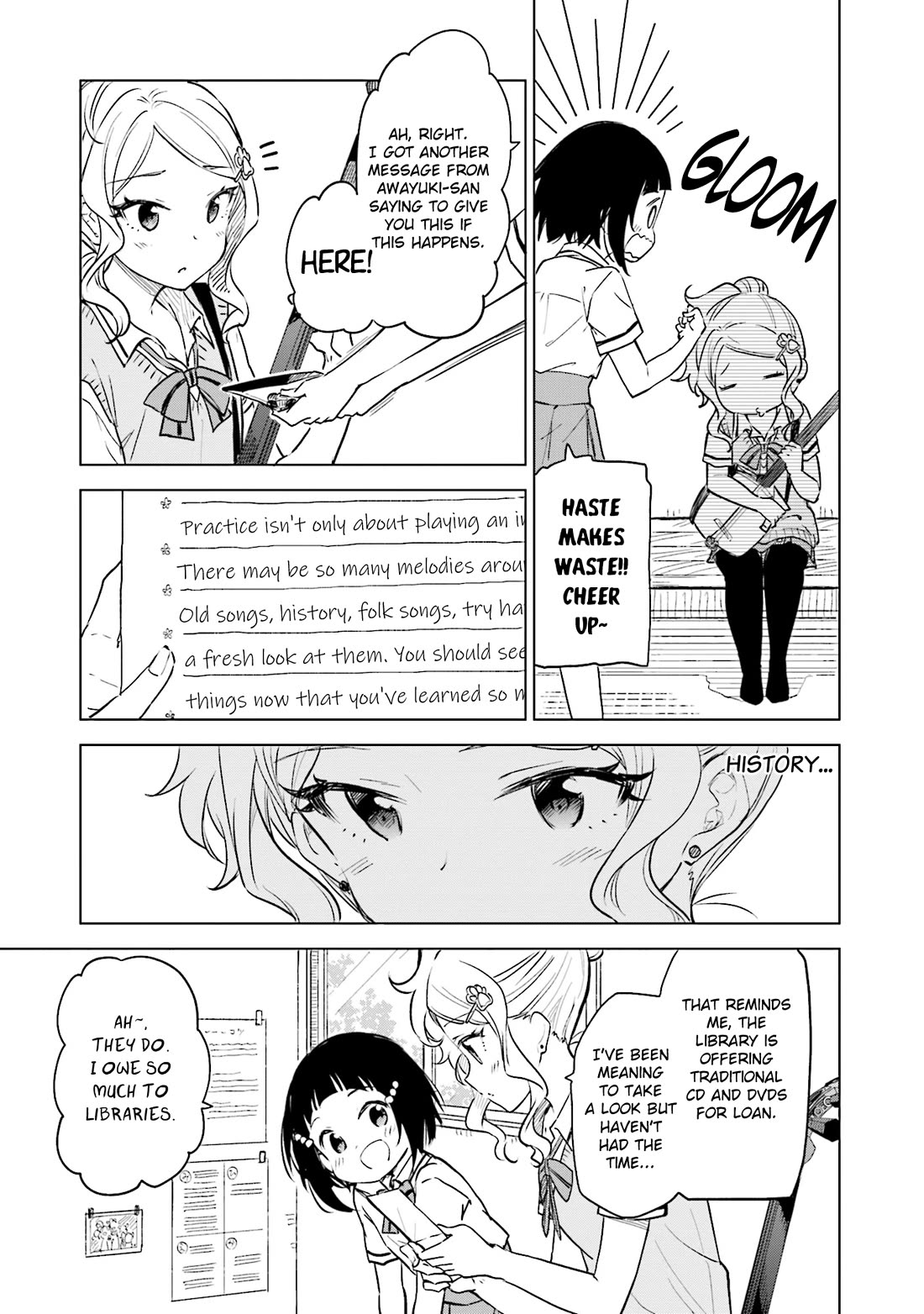 Nadeshiko Doremisora Chapter 26 page 7 - Chapter 26: Cannot Reach