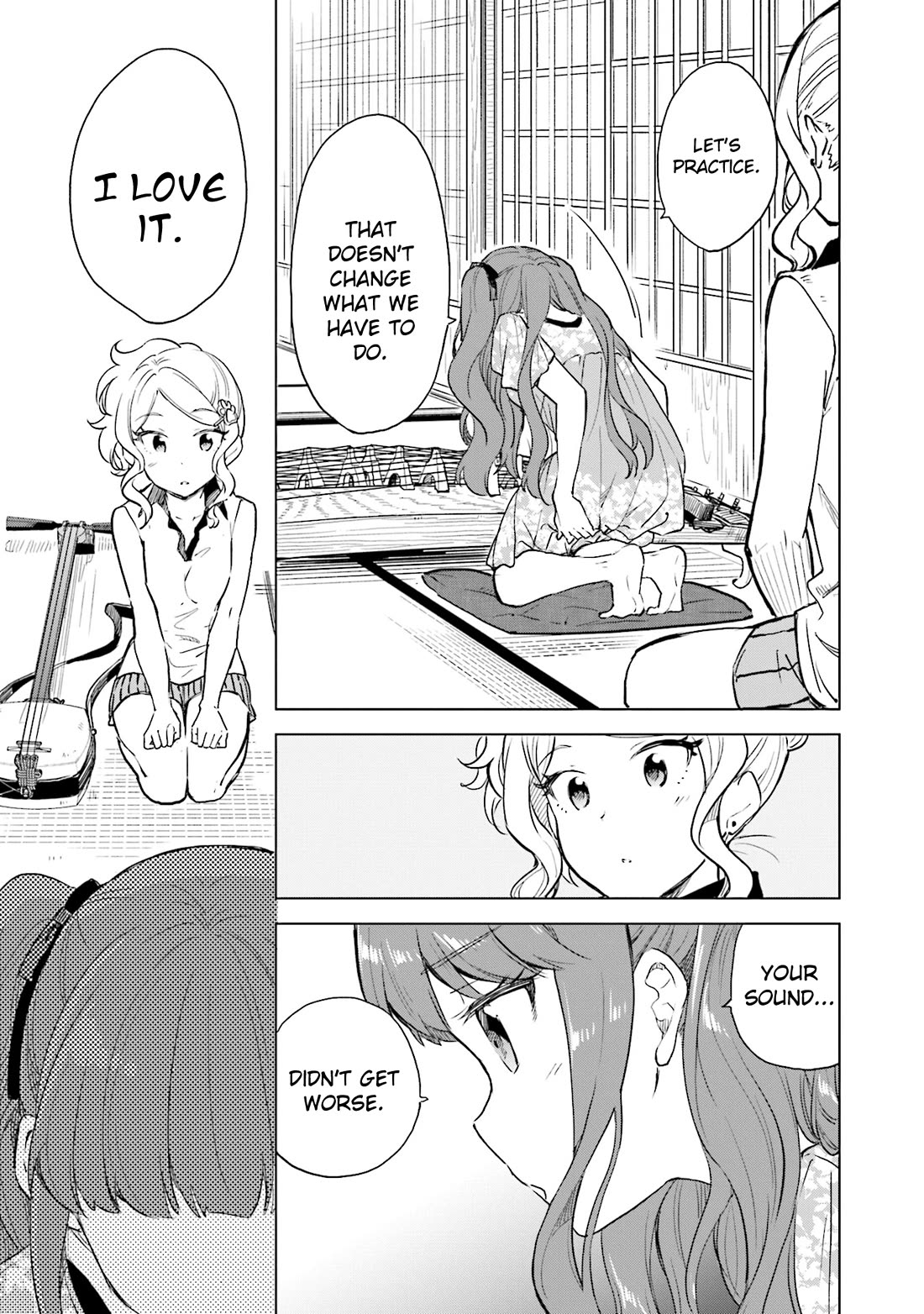 Nadeshiko Doremisora Chapter 27 page 12 - Chapter 27: Hiyo's Sound