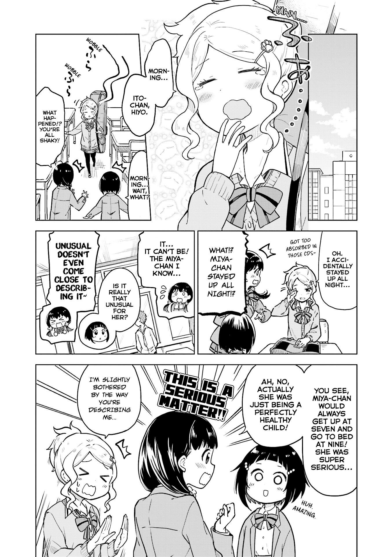 Nadeshiko Doremisora Chapter 3 page 5 - Chapter 3: I can't sleep