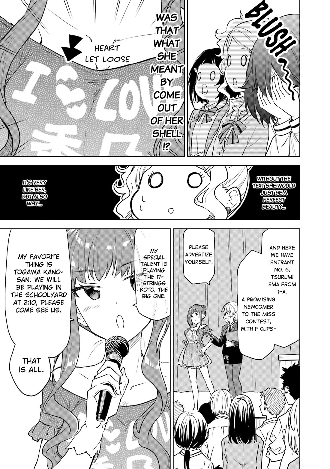 Nadeshiko Doremisora Chapter 30 page 11 - Chapter 30: Connecting Dots