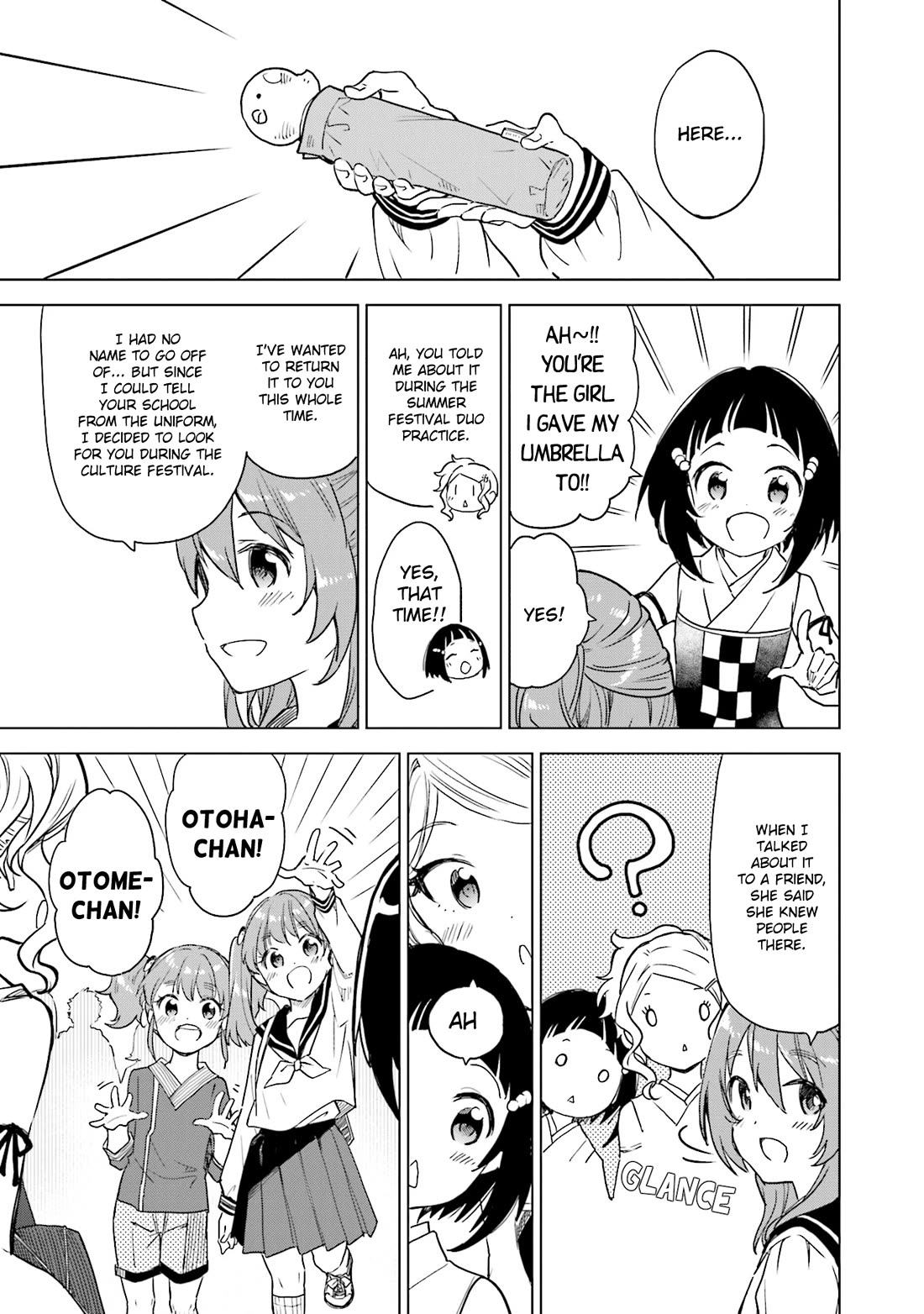 Nadeshiko Doremisora Chapter 30 page 21 - Chapter 30: Connecting Dots