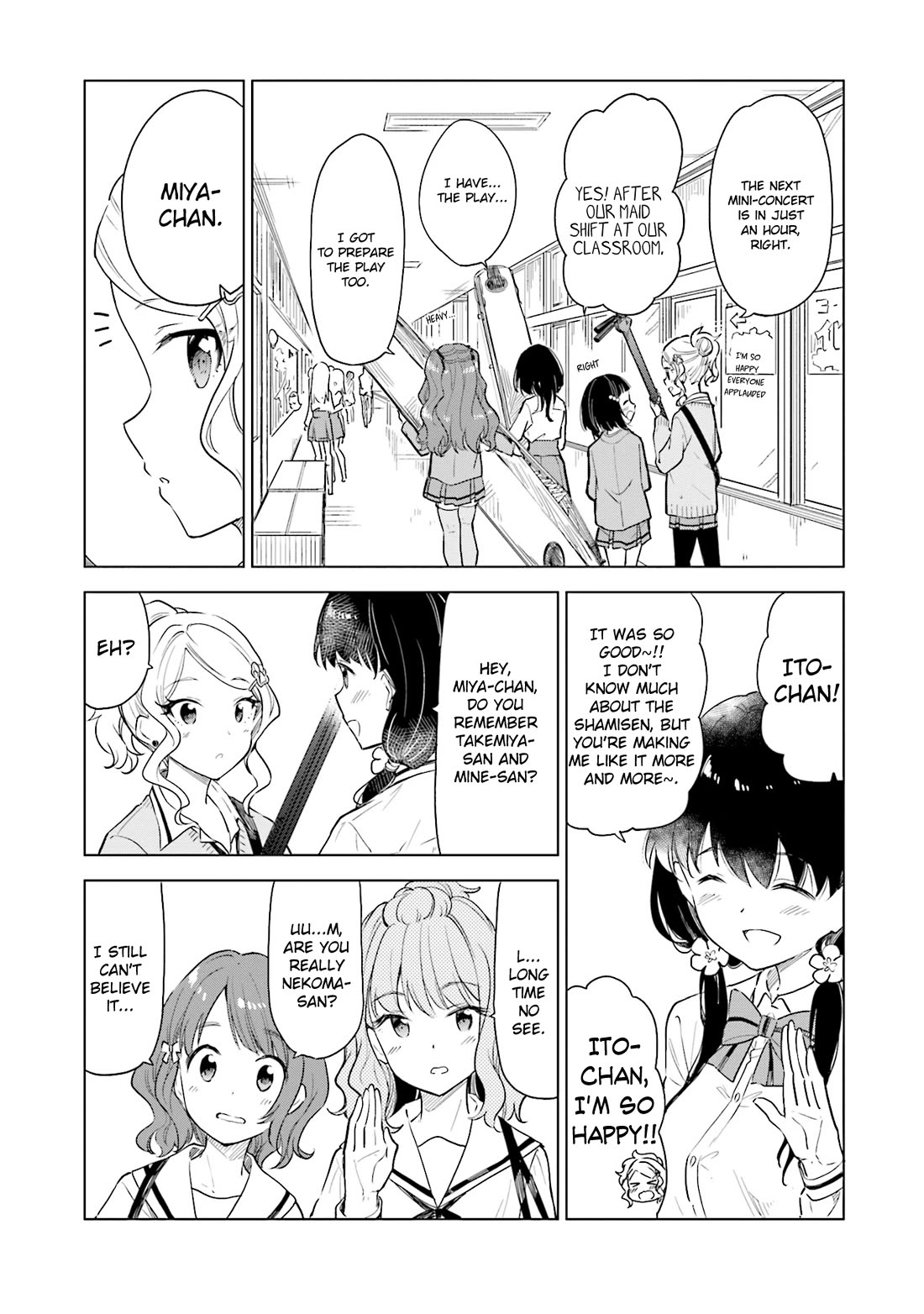 Nadeshiko Doremisora Chapter 30 page 4 - Chapter 30: Connecting Dots