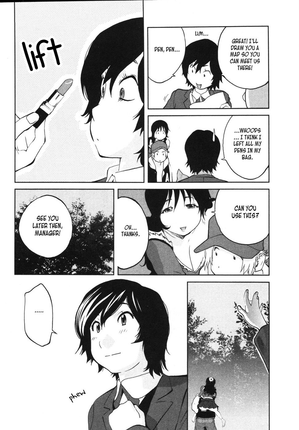 Nae ga Yuru Chapter 4 page 8 - Chapter 4