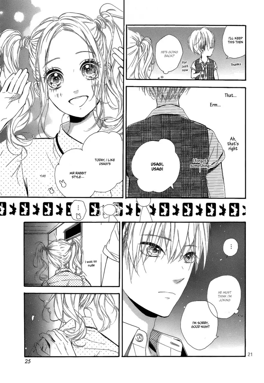 Nagareboshi Lens Chapter 24.5 page 25 - Vol.8 Oneshot: Hello, Mr. Rabbit