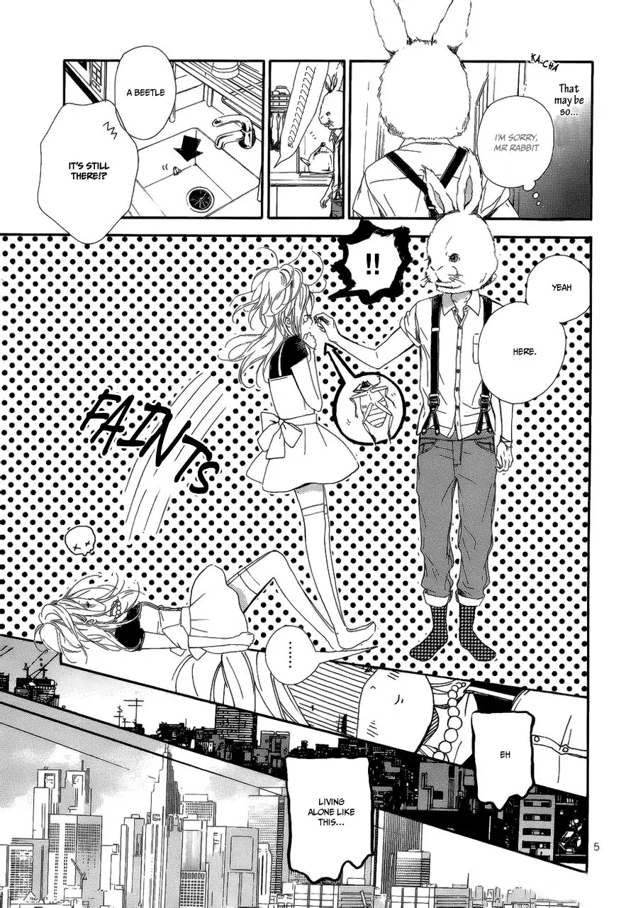 Nagareboshi Lens Chapter 24.5 page 8 - Vol.8 Oneshot: Hello, Mr. Rabbit