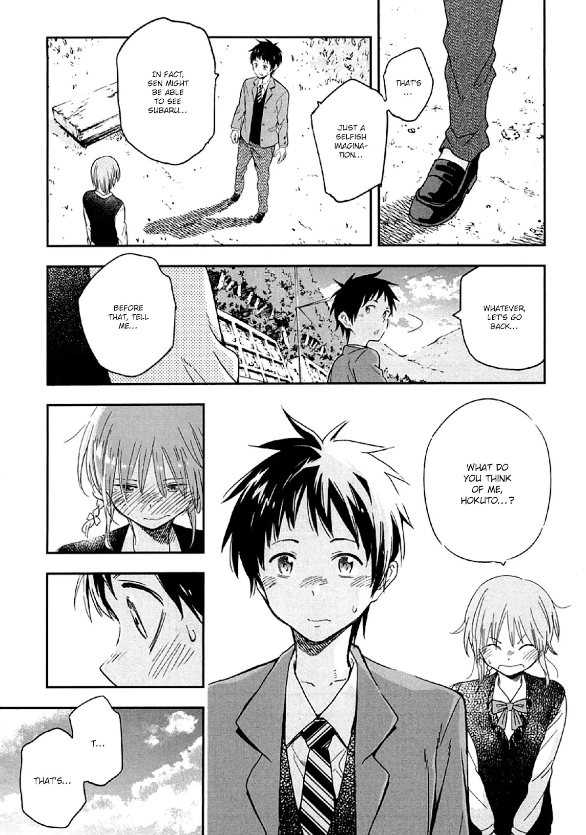 Nagareboshi ni Negau Hodo Bokura wa Sunao ja Nai Chapter 5 page 8 - Chapter 5: Haven't Changed