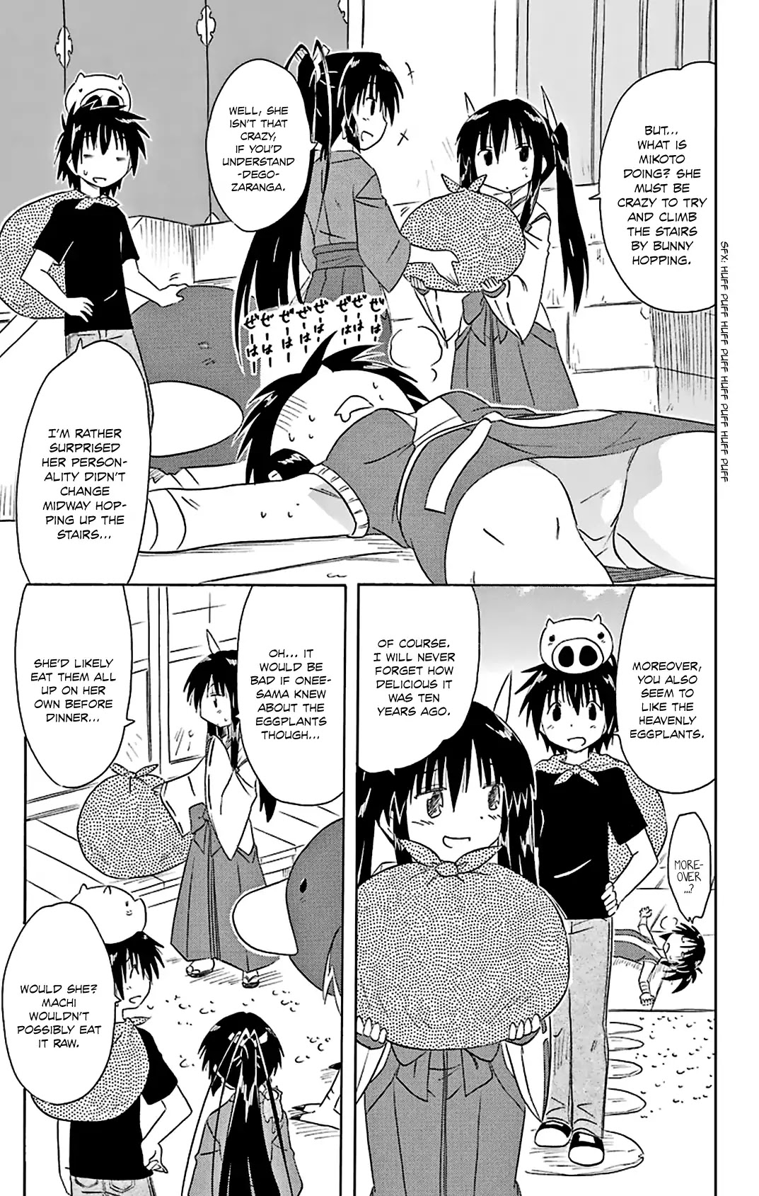 Nagasarete Airantou Chapter 163 page 20 - Chapter 163: Changed by an Eggplant