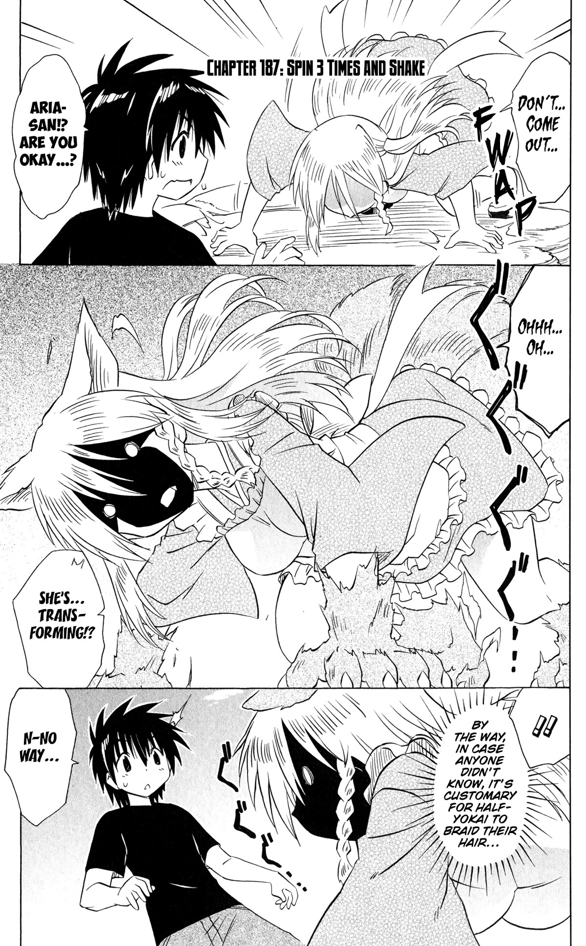 Nagasarete Airantou Chapter 187 page 3 - Chapter 187: Spin 3 times and Shake