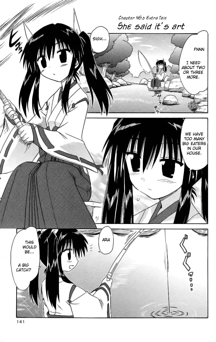 Nagasarete Airantou Chapter 46.2 page 1 - Chapter 46.2: She Said It's Art