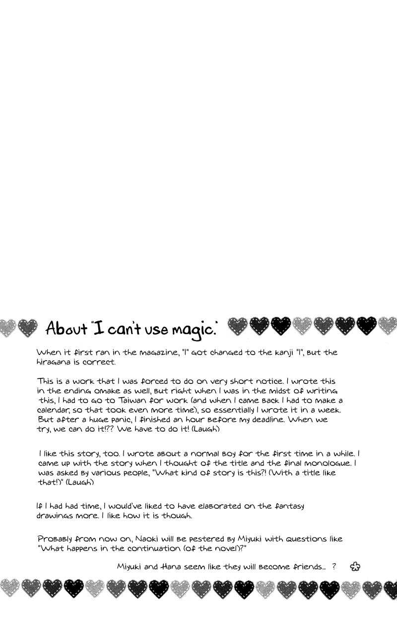 Nagatachou Strawberry Chapter 21.6 page 5 - Chapter 21.6: I Can't Use Magic