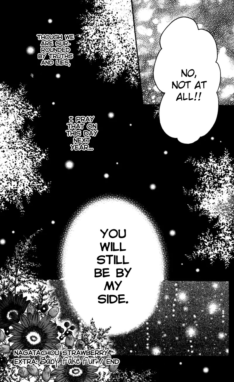 Nagatachou Strawberry Chapter 21.7 page 34 - Chapter 21.7: Baby Fake Fur