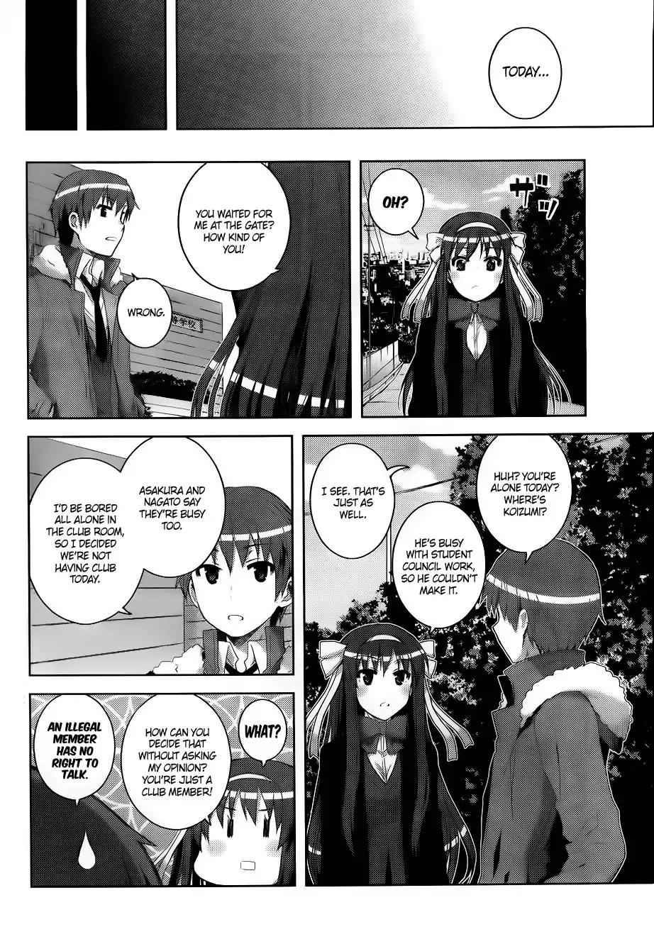 Nagato Yuki-chan no Shoushitsu Chapter 11 page 4 - Chapter 11