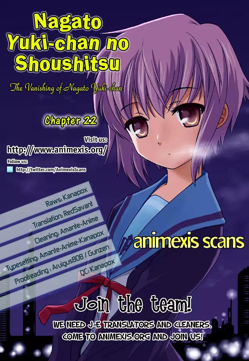 Nagato Yuki-chan no Shoushitsu Chapter 22 page 1 - Chapter 22