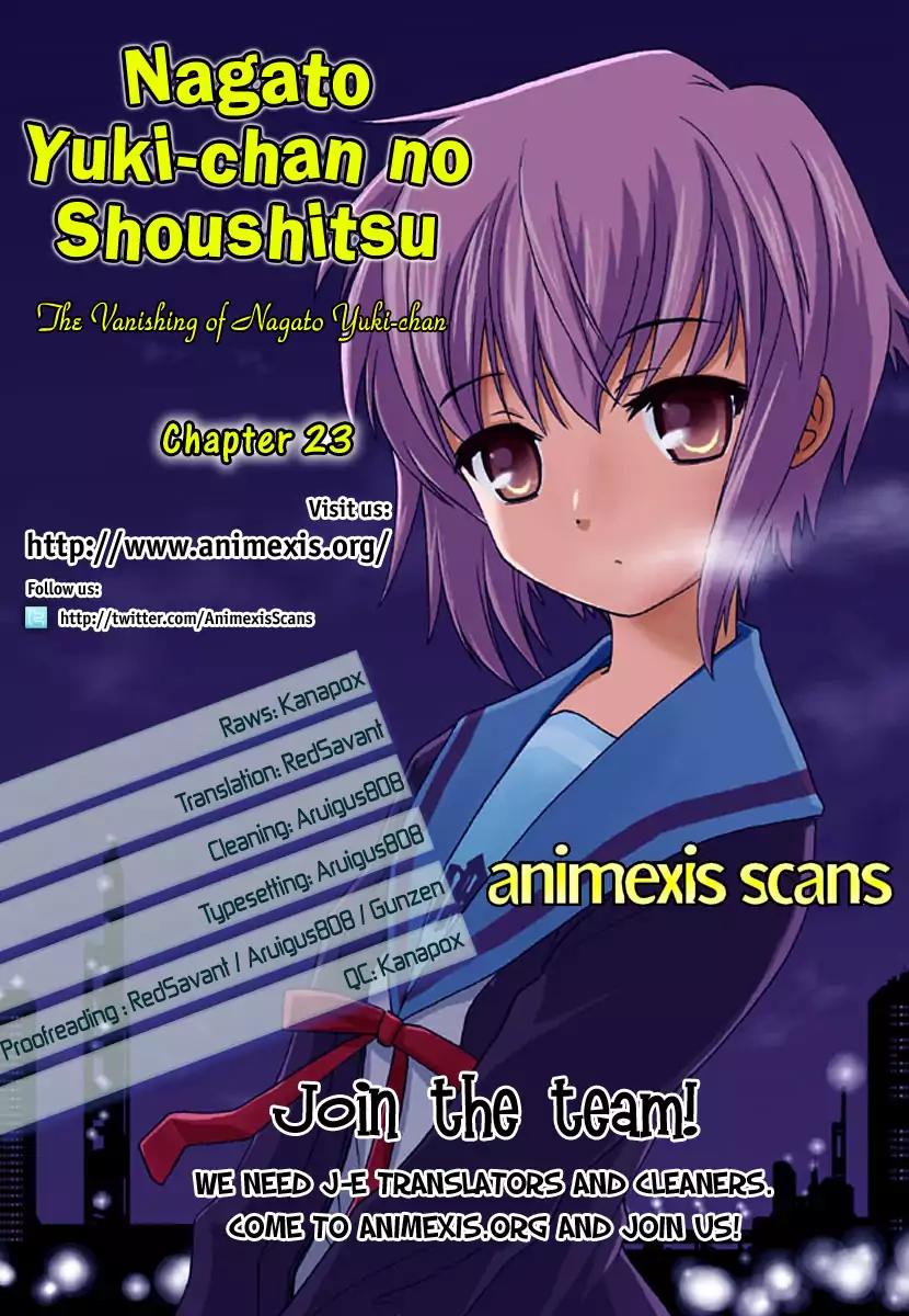 Nagato Yuki-chan no Shoushitsu Chapter 23 page 1 - Chapter 23