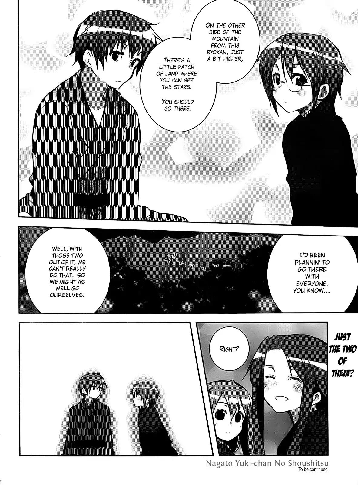 Nagato Yuki-chan no Shoushitsu Chapter 23 page 17 - Chapter 23