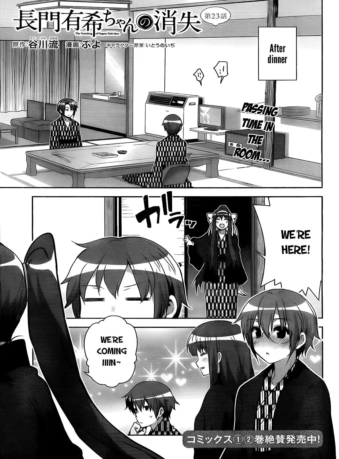 Nagato Yuki-chan no Shoushitsu Chapter 23 page 2 - Chapter 23