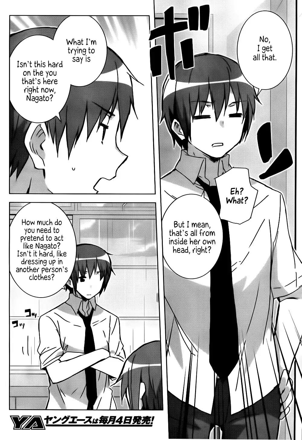 Nagato Yuki-chan no Shoushitsu Chapter 28 page 12 - Chapter 28