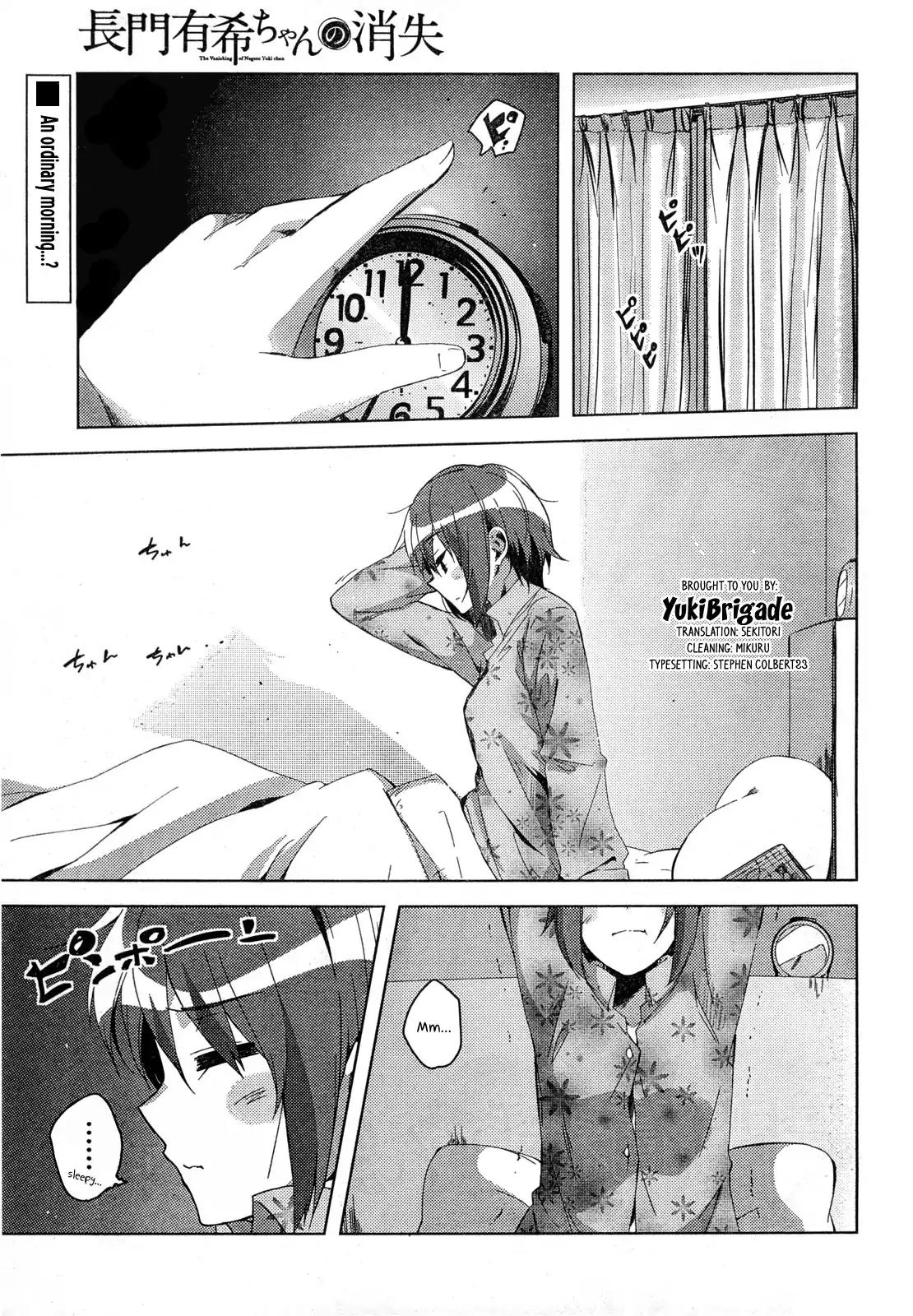 Nagato Yuki-chan no Shoushitsu Chapter 29 page 1 - Chapter 29