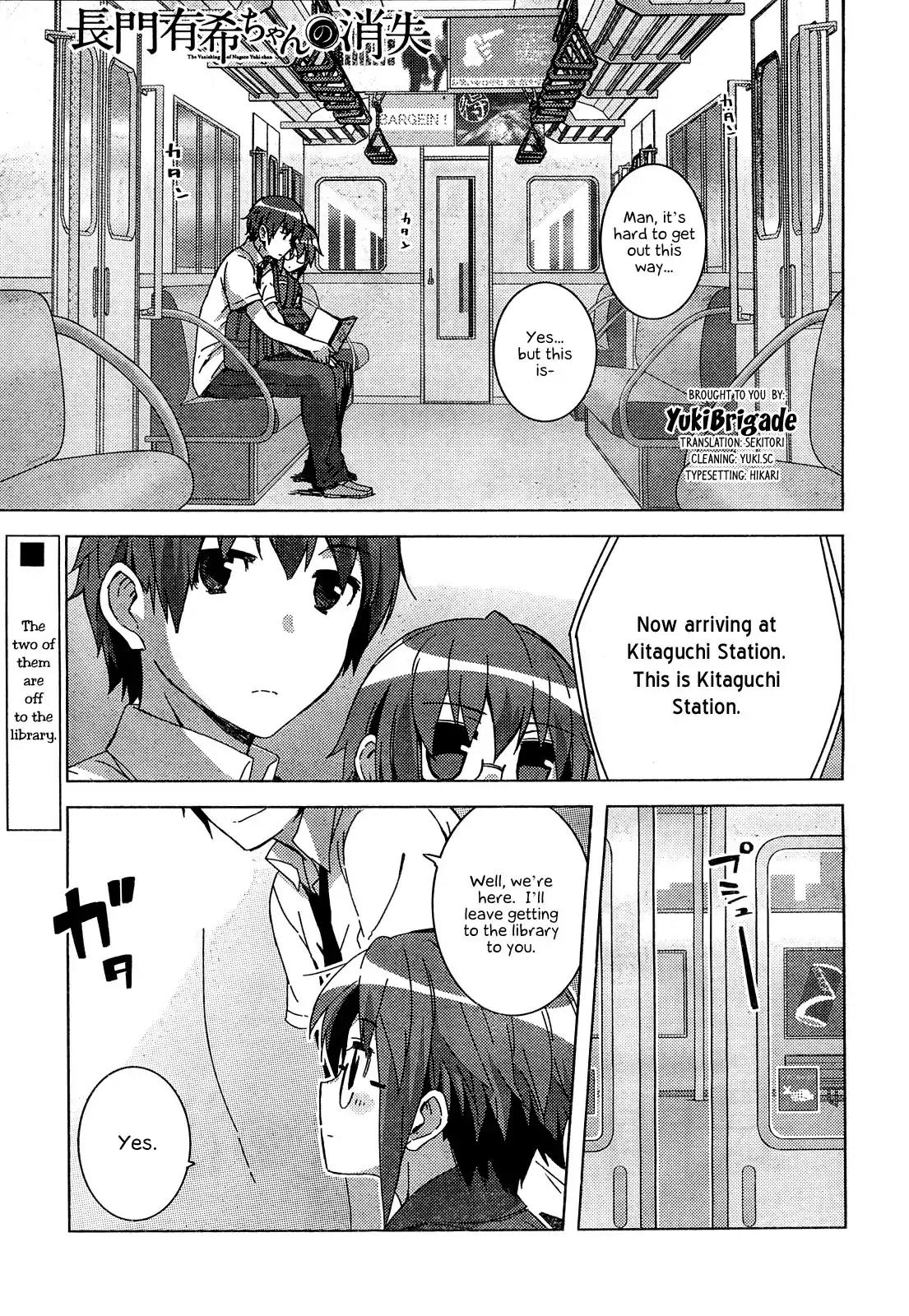 Nagato Yuki-chan no Shoushitsu Chapter 30 page 1 - Chapter 30