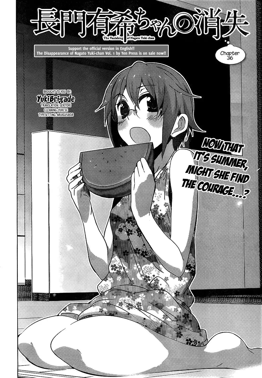 Nagato Yuki-chan no Shoushitsu Chapter 36 page 26 - Chapter 36
