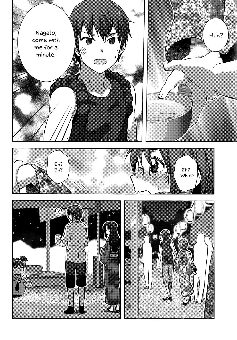 Nagato Yuki-chan no Shoushitsu Chapter 38 page 16 - Chapter 38: Epilogue 38 - Summer Vacation: Festival