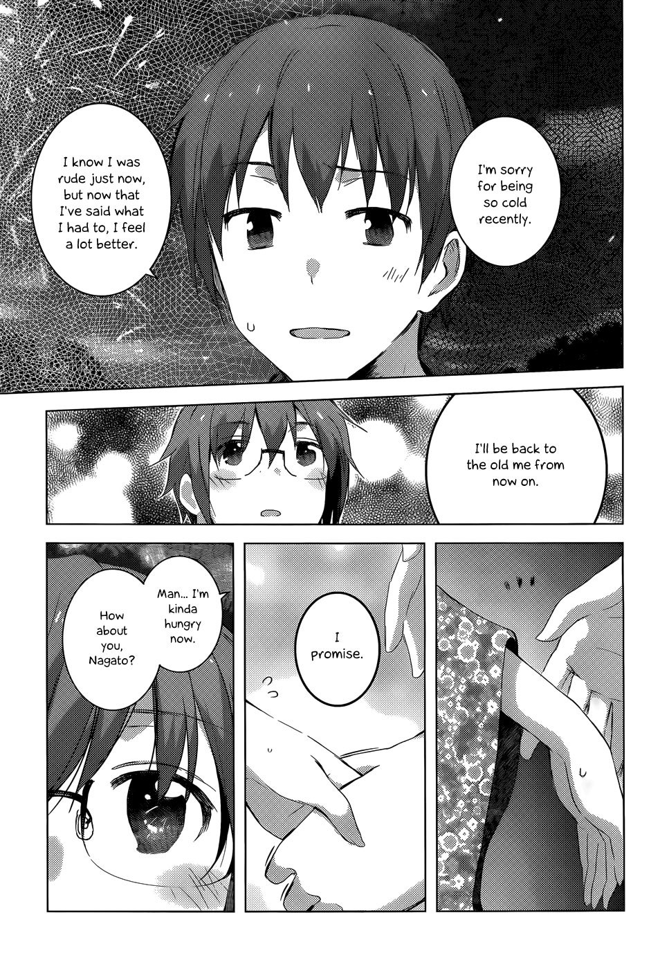 Nagato Yuki-chan no Shoushitsu Chapter 38 page 22 - Chapter 38: Epilogue 38 - Summer Vacation: Festival