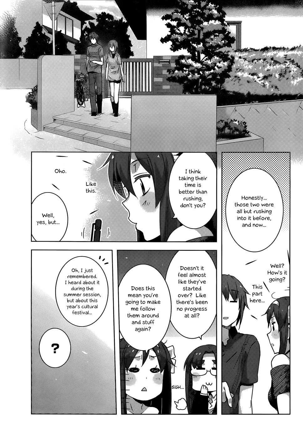 Nagato Yuki-chan no Shoushitsu Chapter 39 page 14 - Chapter 39: Epilogue 39 - Summer Vacation: Homework