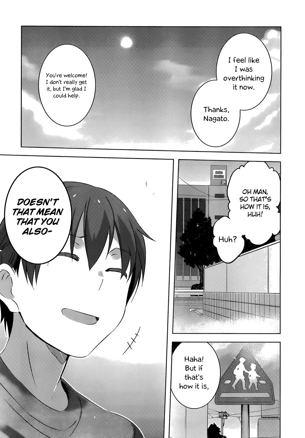 Nagato Yuki-chan no Shoushitsu Chapter 39 page 22 - Chapter 39: Epilogue 39 - Summer Vacation: Homework