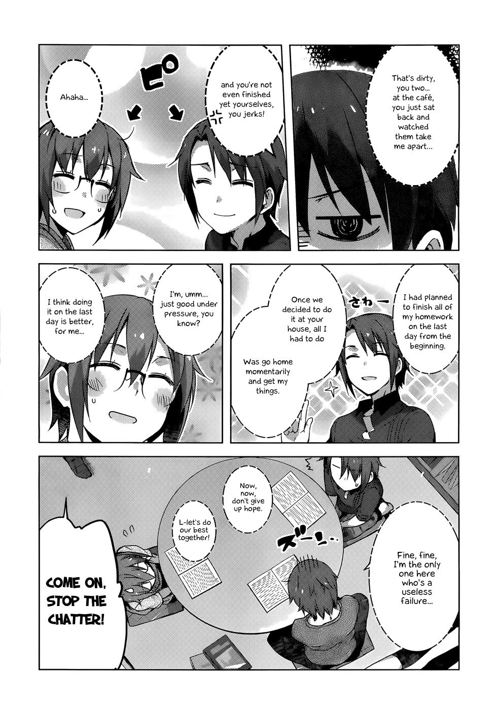 Nagato Yuki-chan no Shoushitsu Chapter 39 page 6 - Chapter 39: Epilogue 39 - Summer Vacation: Homework