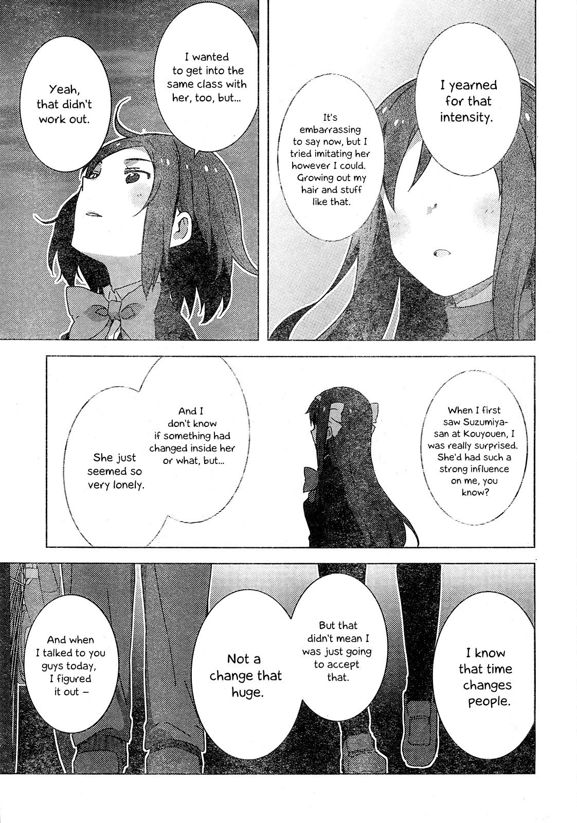 Nagato Yuki-chan no Shoushitsu Chapter 42 page 14 - Chapter 42: Epilogue 42 - Going Home