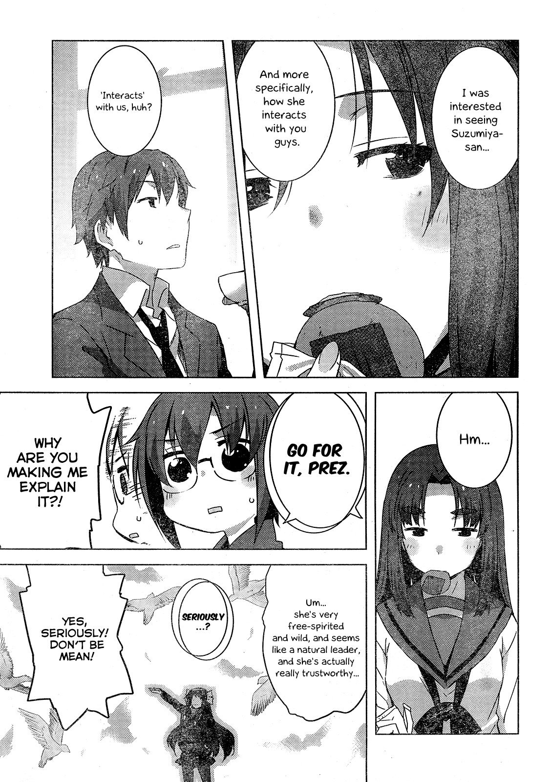 Nagato Yuki-chan no Shoushitsu Chapter 42 page 6 - Chapter 42: Epilogue 42 - Going Home