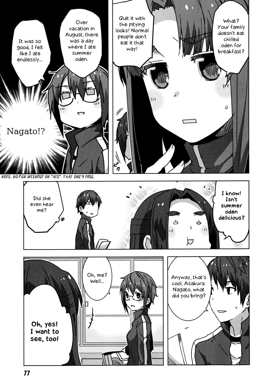 Nagato Yuki-chan no Shoushitsu Chapter 44 page 10 - Chapter 44: Epilogue 44 - Cultural Festival Preparation (Kyon) 2
